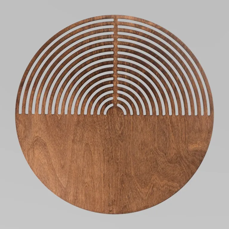 Настенный светильник TK Lighting 11015 LUNAR WOOD a071319 в Нижнем Новгороде