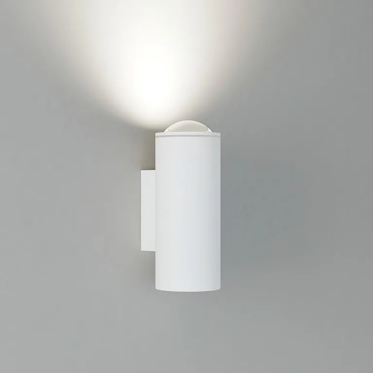 Уличный настенный светодиодный светильник Elektrostandard Column 35138/U белый a063023 в Нижнем Новгороде