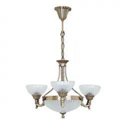 Подвесная люстра Kink Light Кристалл классика 2067/3+3 Antik
