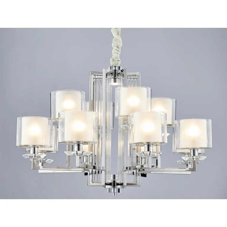 Подвесная люстра Newport 4408+4/C chrome в Нижнем Новгороде