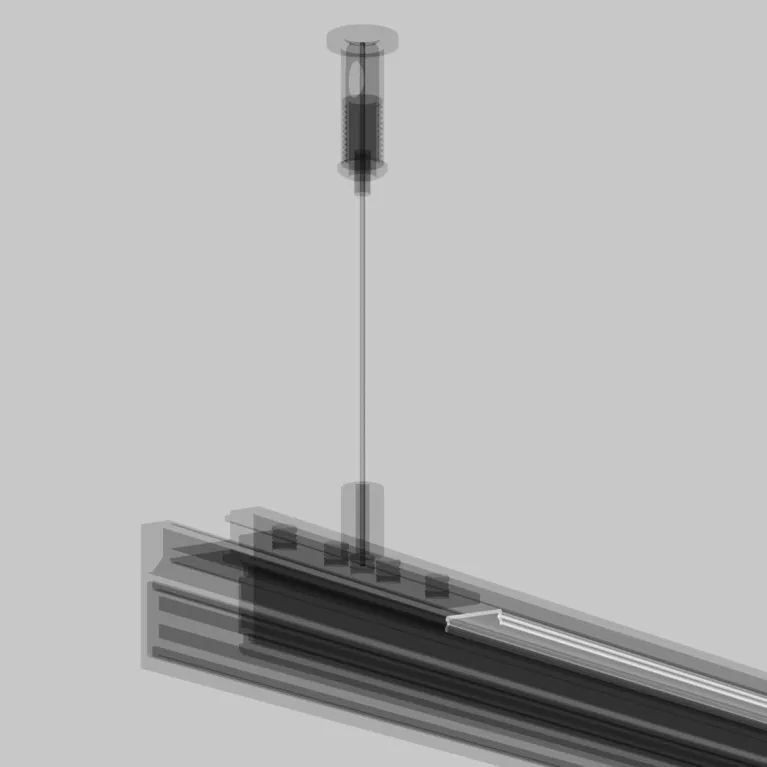 Рассеиватель для низкпрофильного накладного шинопровода Maytoni Technical TRAMN034DC-2W в Нижнем Новгороде