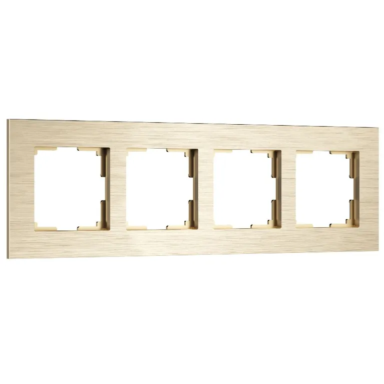 Рамка на 4 поста Werkel AluMax 4690389204128 W0043511 a066336 в Нижнем Новгороде