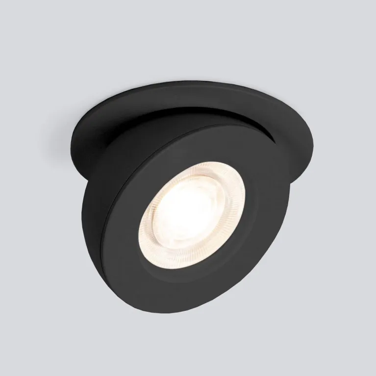 Встраиваемый светодиодный светильник Elektrostandard Pruno 25080/LED черный a060942 в Нижнем Новгороде