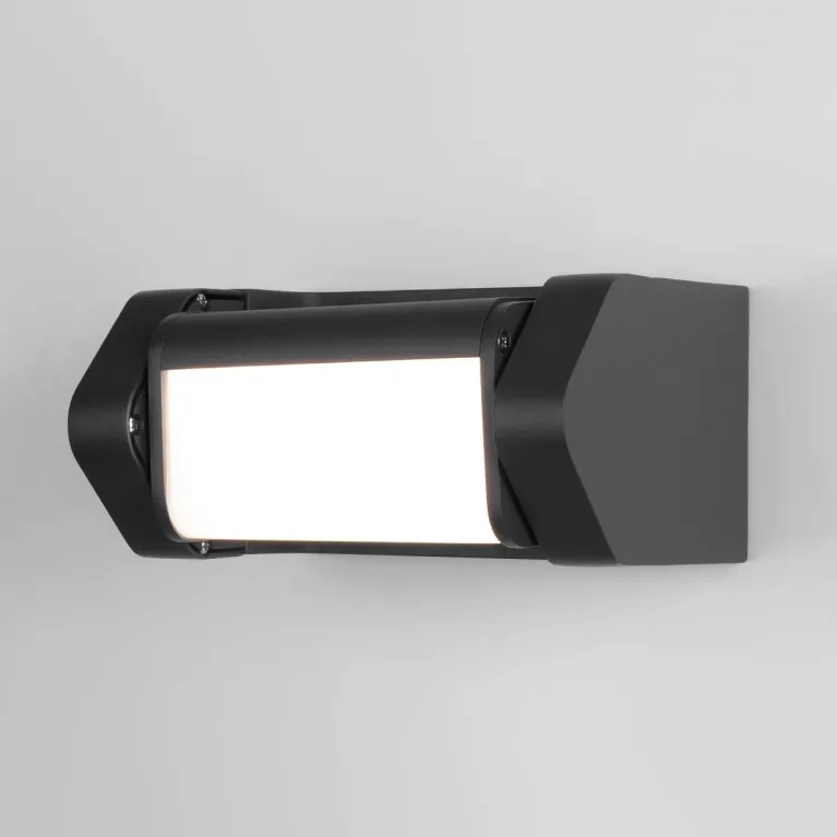 Уличный настенный светодиодный светильник Elektrostandard Dors 35163/D черный a062882 в Нижнем Новгороде
