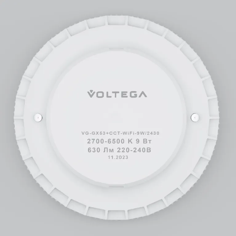 Лампа светодиодная Voltega Wi-Fi bulbs GX53 9W 2700K-6500K DIM 2430 в Нижнем Новгороде