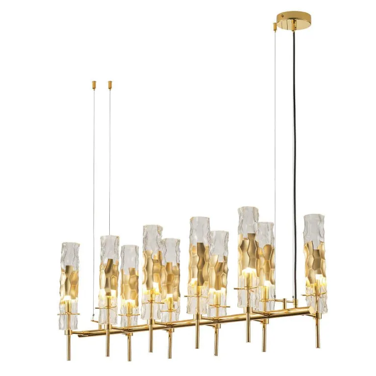 Подвесная люстра Crystal Lux Primavera SP10 Gold в Нижнем Новгороде
