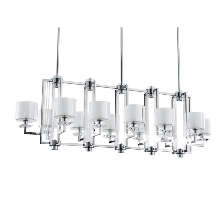 Подвесная люстра Newport 4408+4/S chrome в Нижнем Новгороде