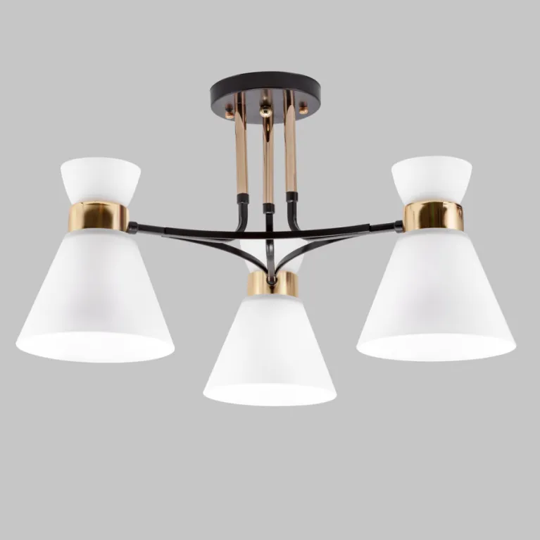 Потолочная люстра IMEX MD.5692-3-S-COFFEE+FGD в Нижнем Новгороде