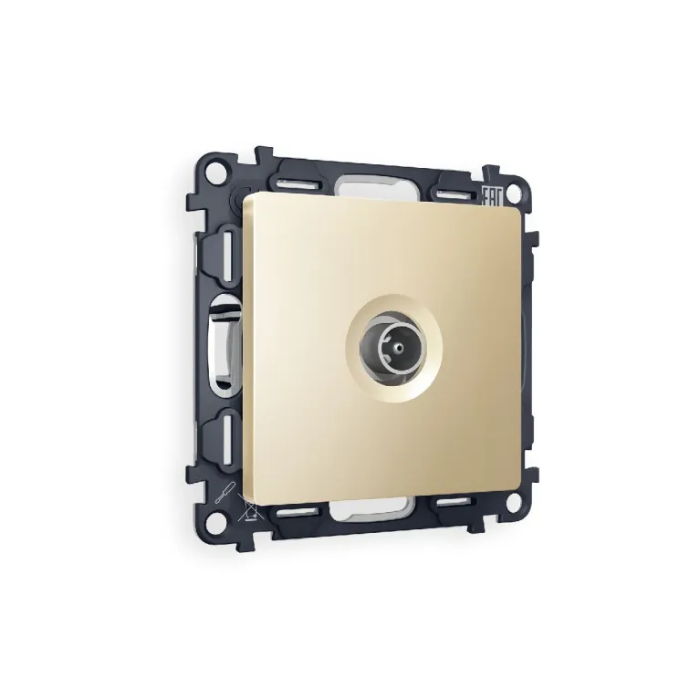 Комплект механизма TV розетки оконечной 50-870 MHz 1dB Ambrella Volt Alfa MA613010 в Нижнем Новгороде
