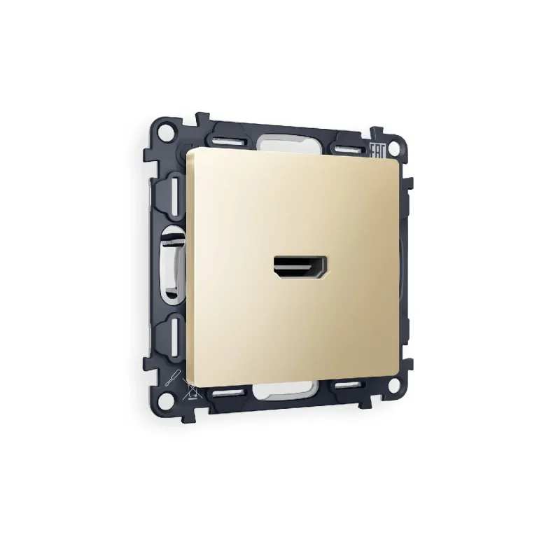 Комплект механизма розетки HDMI 2.0 40V/500mA 2.0GHz 5-18Gbit/s Ambrella Volt Alfa MA614010 в Нижнем Новгороде
