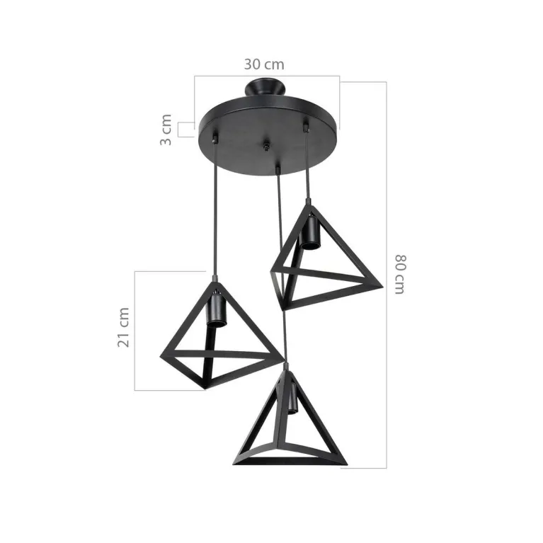 Подвесная люстра Toplight Cherise TL1605H-03BK в Нижнем Новгороде