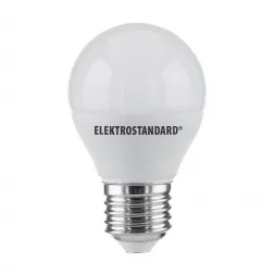 Лампа светодиодная Elektrostandard E27 7W 3300K матовая 4690389055256