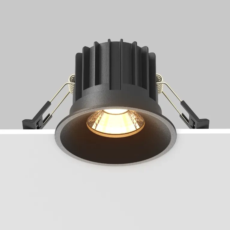 Встраиваемый светильник Maytoni Round DL058-12W2.7K-B в Нижнем Новгороде