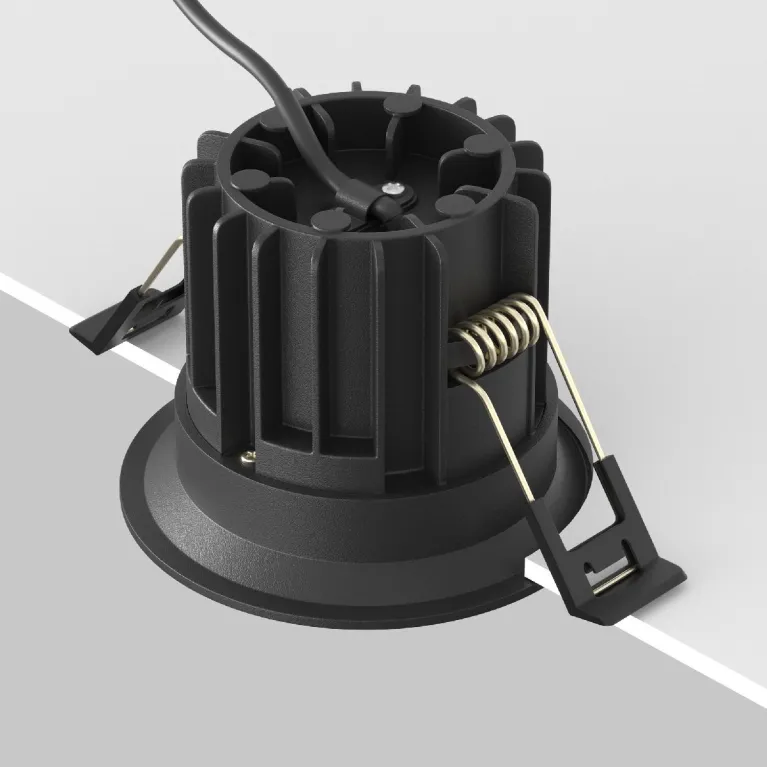 Встраиваемый светильник Maytoni Round DL058-12W2.7K-B в Нижнем Новгороде