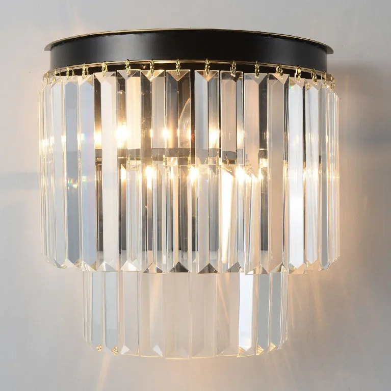 Настенный светильник Crystal Lux MAXIME AP2 BLACK в Нижнем Новгороде