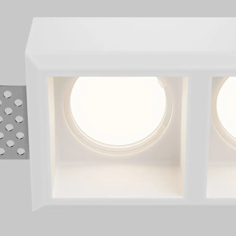 Встраиваемый светильник Maytoni Technical Gyps Modern DL131-GU10-02-W в Нижнем Новгороде