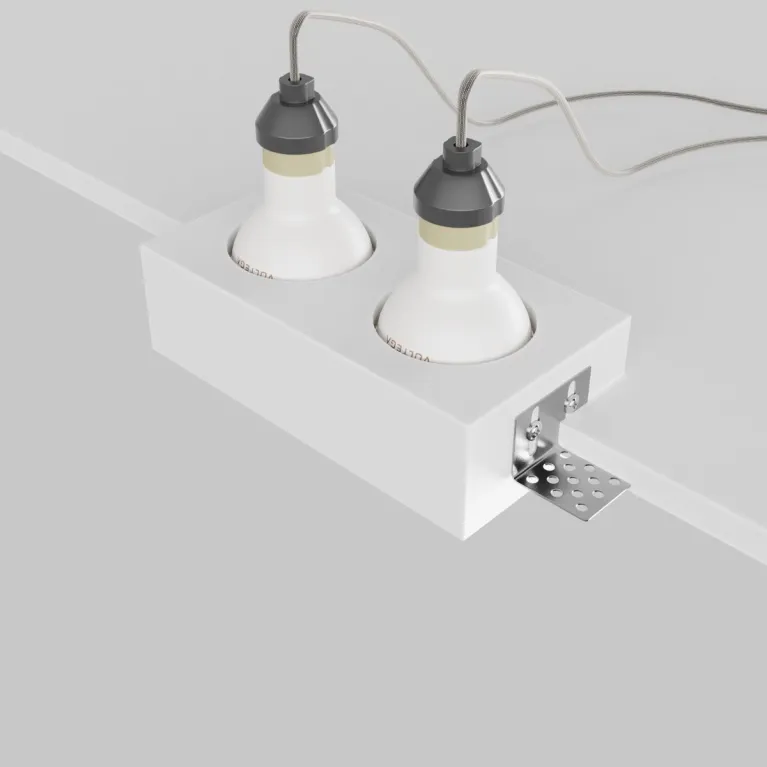 Встраиваемый светильник Maytoni Technical Gyps Modern DL131-GU10-02-W в Нижнем Новгороде