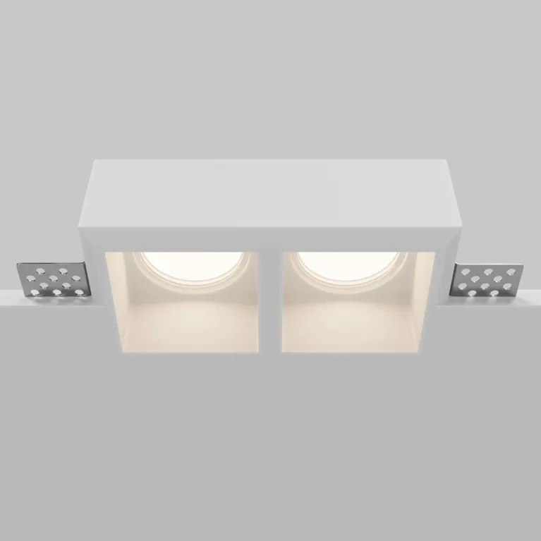 Встраиваемый светильник Maytoni Technical Gyps Modern DL131-GU10-02-W в Нижнем Новгороде