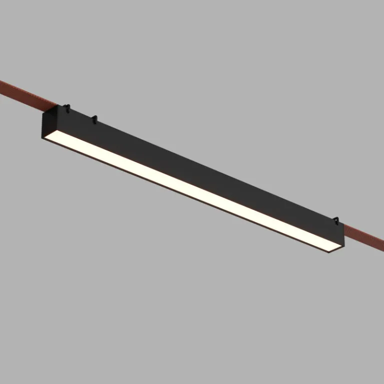 Трековый однофазный светильник Denkirs Belty linear DK5676-BK в Нижнем Новгороде