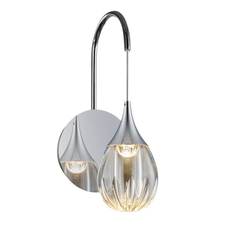 Бра Delight Collection Stilla MB24001004-1A chrome/clear в Нижнем Новгороде