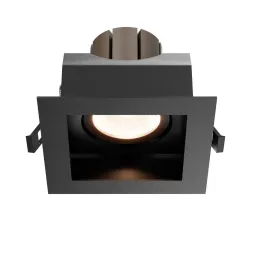 Встраиваемый светильник Maytoni Technical Metal Modern DL008-12W2.7-3-4K-B