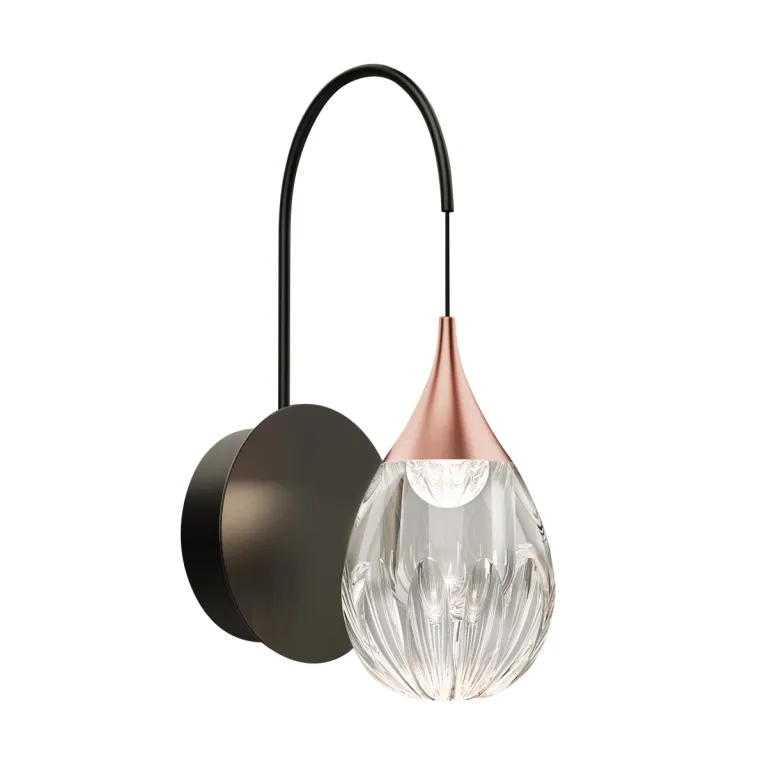 Бра Delight Collection Stilla MB24001004-1A copper/clear в Нижнем Новгороде