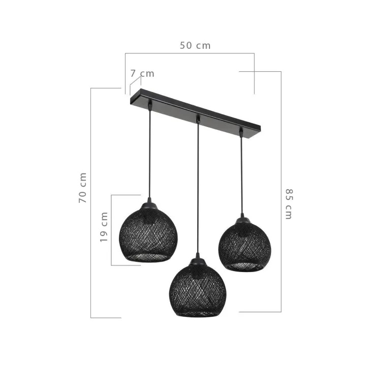 Подвесная люстра Toplight Lizbeth TL1612L-03BK в Нижнем Новгороде