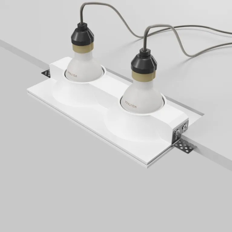 Встраиваемый светильник Maytoni Technical Gyps Modern DL129-GU10-02-W в Нижнем Новгороде