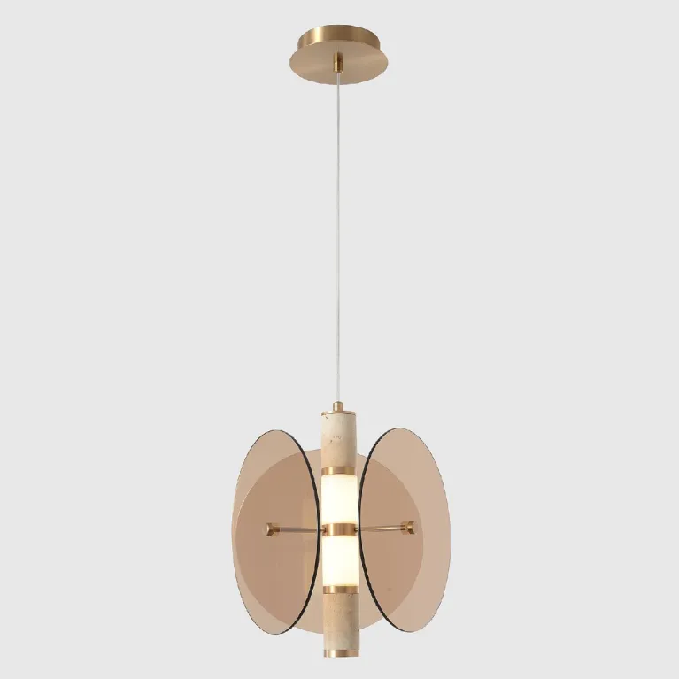Подвесной светильник Crystal Lux AMARILLO SP12W LED BRASS в Нижнем Новгороде