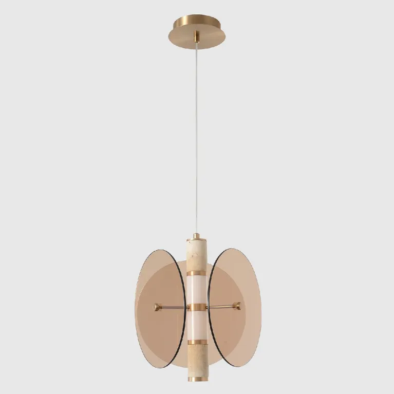 Подвесной светильник Crystal Lux AMARILLO SP12W LED BRASS в Нижнем Новгороде