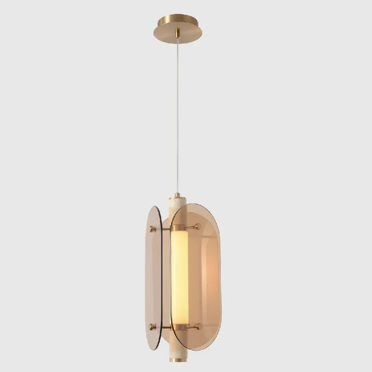 Подвесной светильник Crystal Lux AMARILLO SP18W LED BRASS в Нижнем Новгороде