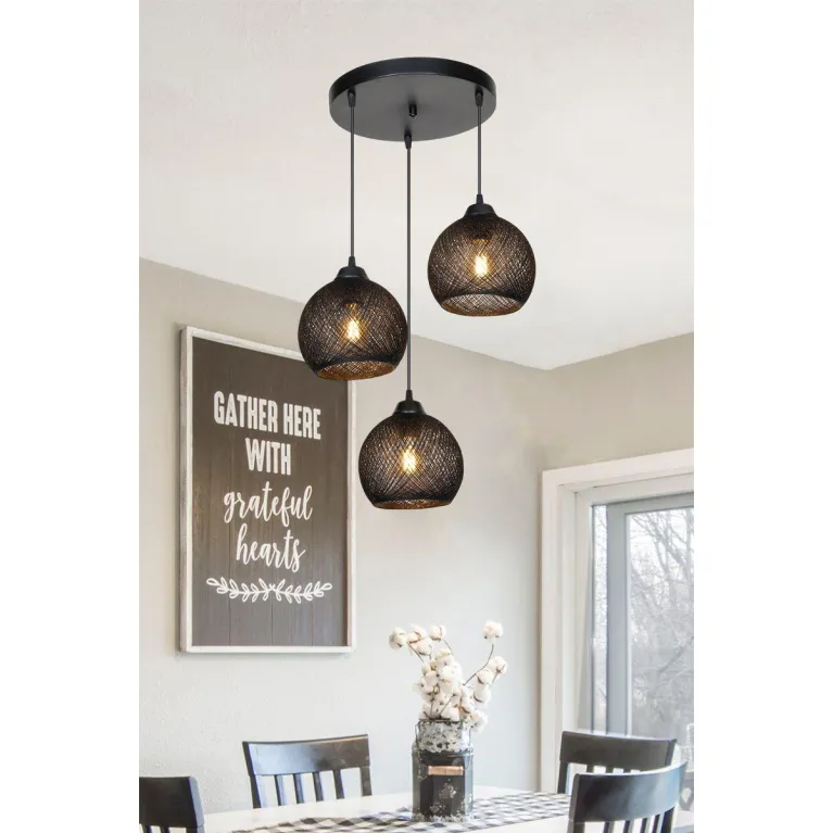 Подвесная люстра Toplight Lizbeth TL1612R-03BK в Нижнем Новгороде