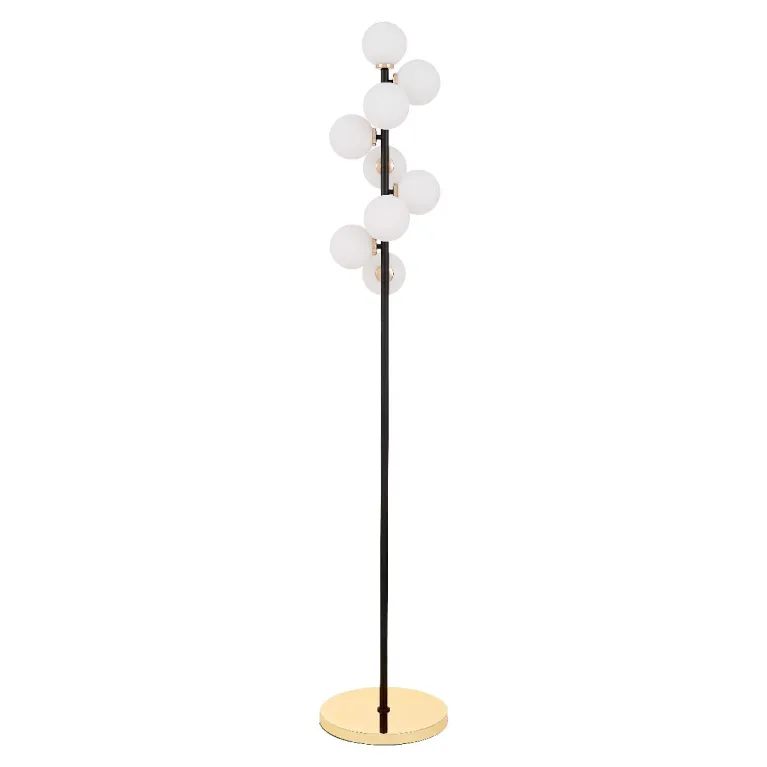 Торшер Lumina Deco Marsiada LDF 6033-9 BK+F.GD в Нижнем Новгороде