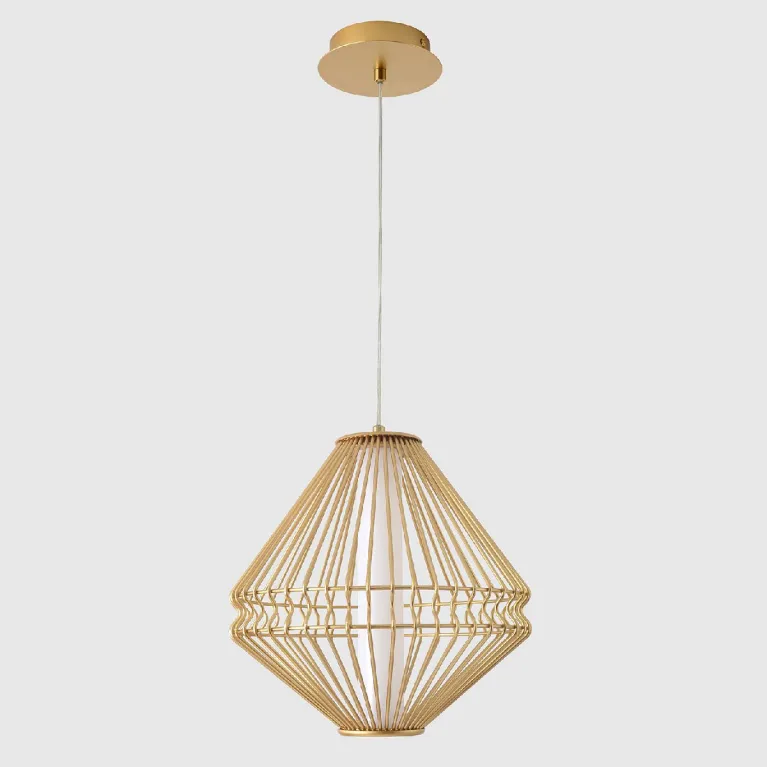 Подвесной светильник Crystal Lux CUADRA SP15W LED GOLD в Нижнем Новгороде
