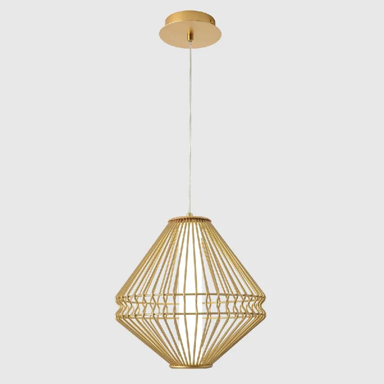 Подвесной светильник Crystal Lux CUADRA SP15W LED GOLD в Нижнем Новгороде