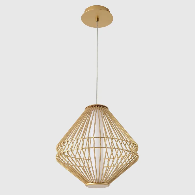 Подвесной светильник Crystal Lux CUADRA SP15W LED GOLD в Нижнем Новгороде