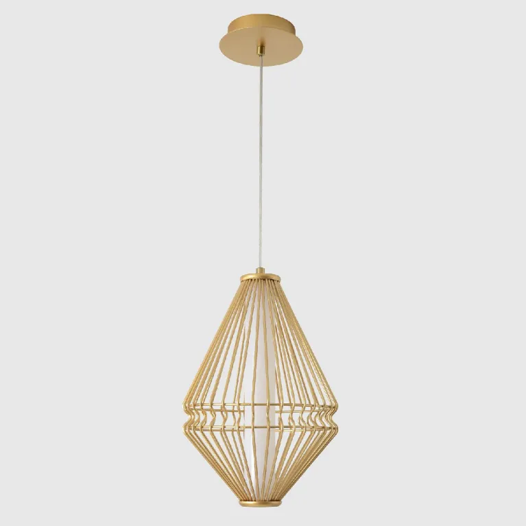 Подвесной светильник Crystal Lux CUADRA SP18W LED GOLD в Нижнем Новгороде