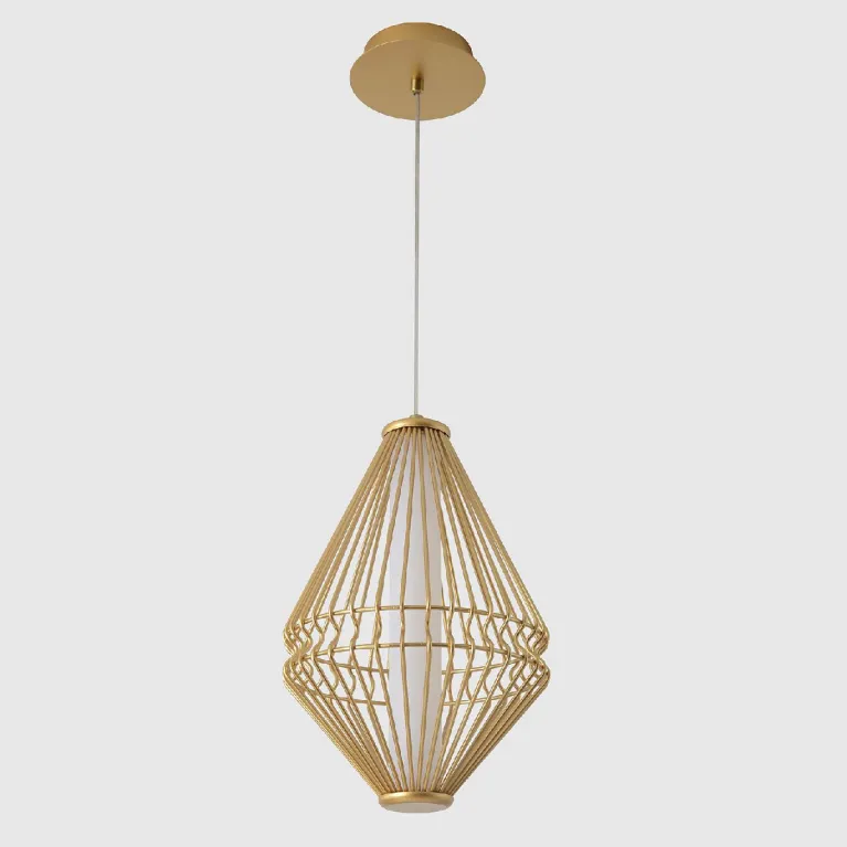 Подвесной светильник Crystal Lux CUADRA SP18W LED GOLD в Нижнем Новгороде