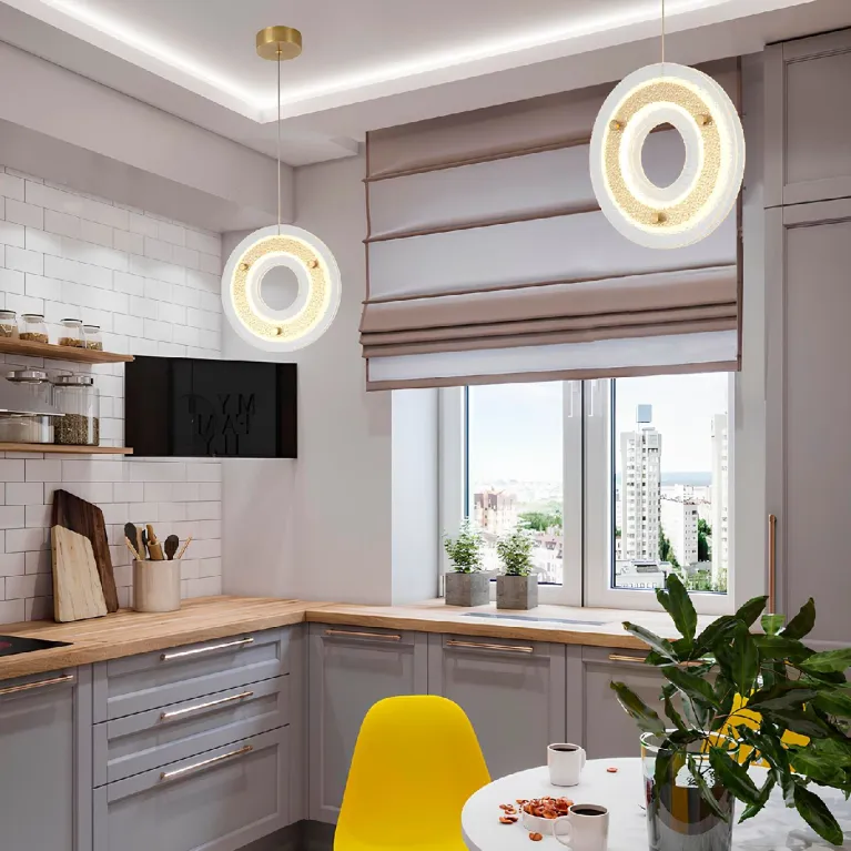 Подвесной светильник Crystal Lux DIEGO SP25W LED BRASS в Нижнем Новгороде