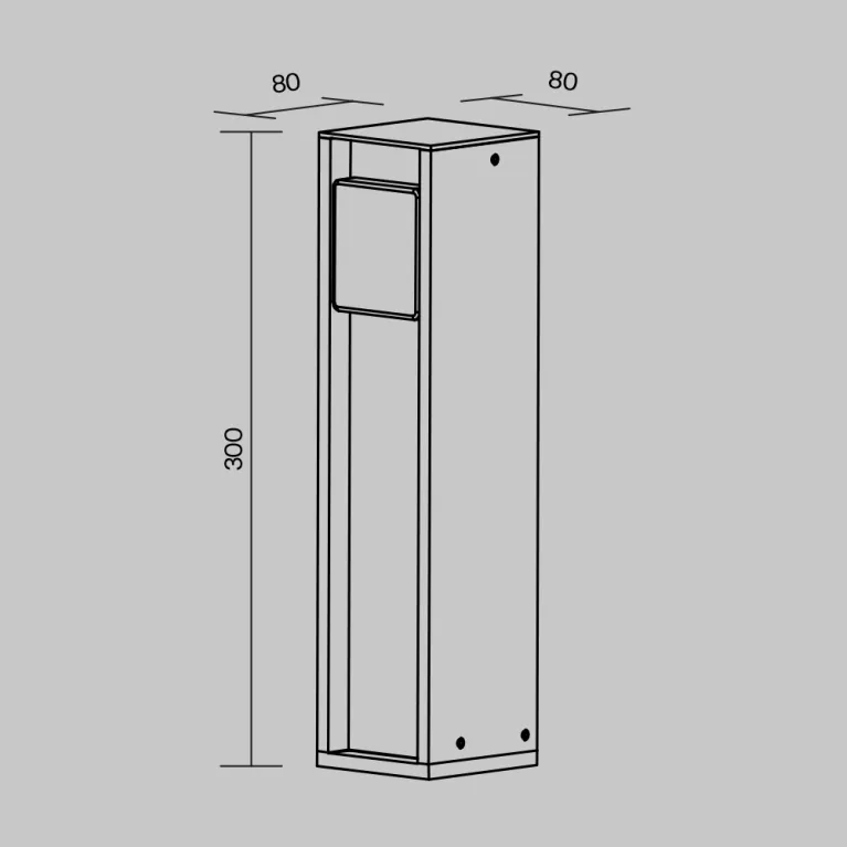 Уличная розетка Maytoni Socket O459FL-GF01SC в Нижнем Новгороде