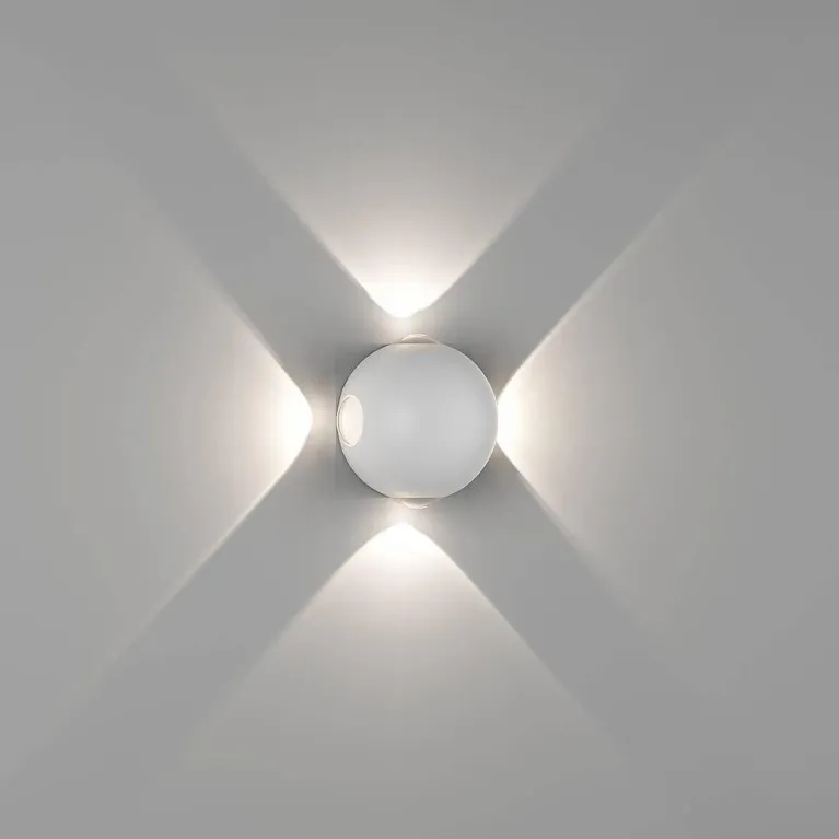 Настенный светодиодный светильник DesignLed GW Sfera-DBL GW-A161-4-4-WH-NW 003201 в Нижнем Новгороде
