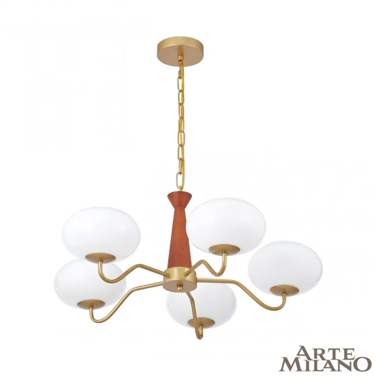 Подвесная люстра Arte Milano Napoli 310166/D680/5 BS/WD в Нижнем Новгороде