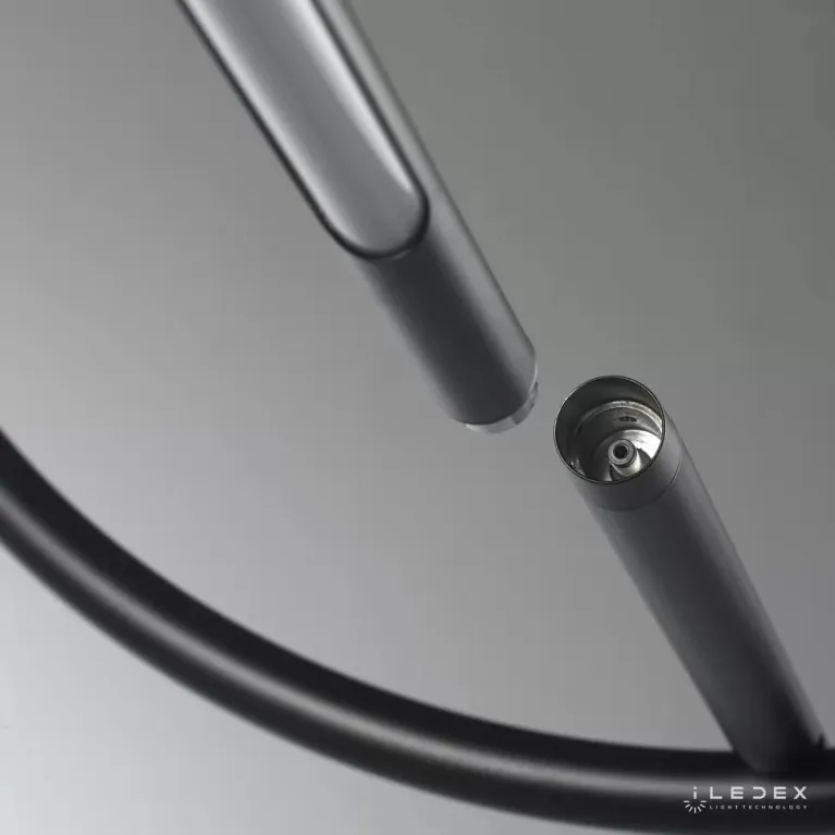Подвесной светодиодный светильник iLedex Zoom 8075P/S-18W-3000K MBK-WH в Нижнем Новгороде
