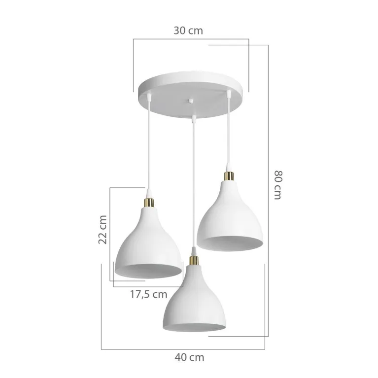 Подвесная люстра Toplight Marjory TL1615H-03WH в Нижнем Новгороде