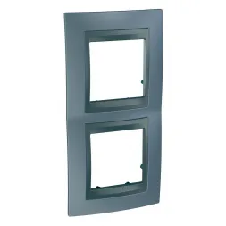 Рамка 2-постовая вертикальная Schneider Electric Unica Top MGU66.004V.297