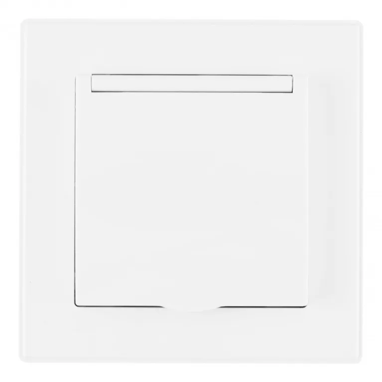 Комплект розетки с/з и шторками, защитной крышкой и рамкой Arte Milano SET06-1-41-1 white в Нижнем Новгороде