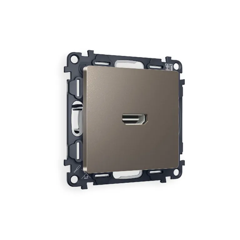 Комплект механизма розетки HDMI 2.0 40V/500mA 2.0GHz 5-18Gbit/s Ambrella Volt Alfa MA644010 в Нижнем Новгороде