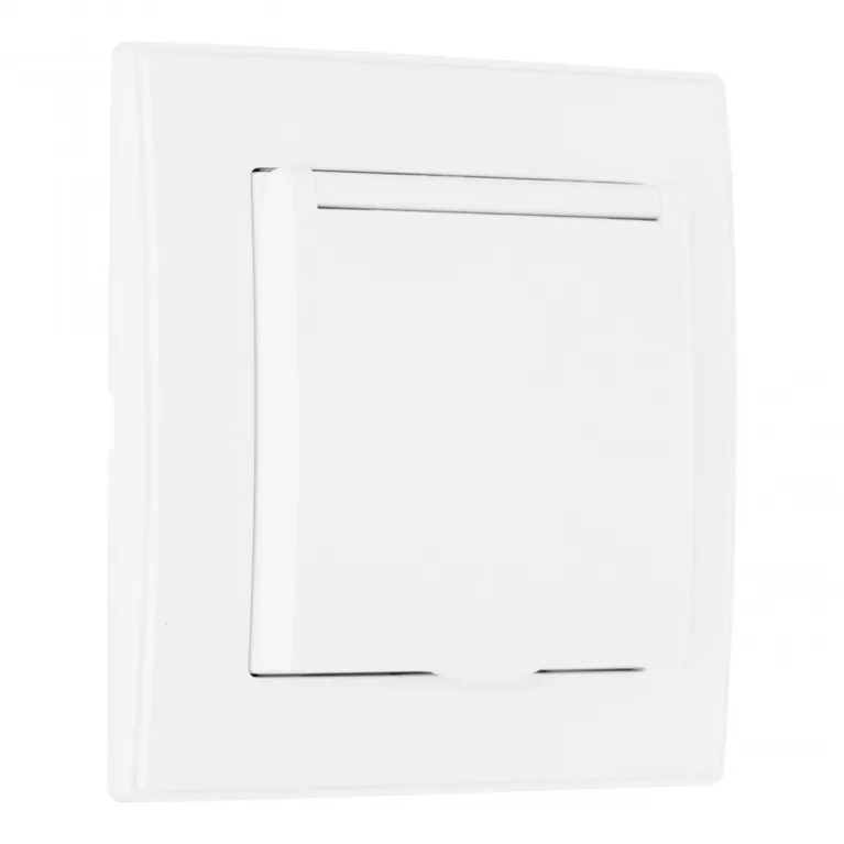 Комплект розетки с/з и шторками, защитной крышкой и рамкой Arte Milano SET06-1-41-1 white в Нижнем Новгороде