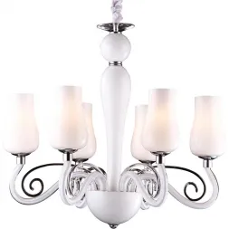 Подвесная люстра Arte Lamp Biancaneve A8110LM-6WH