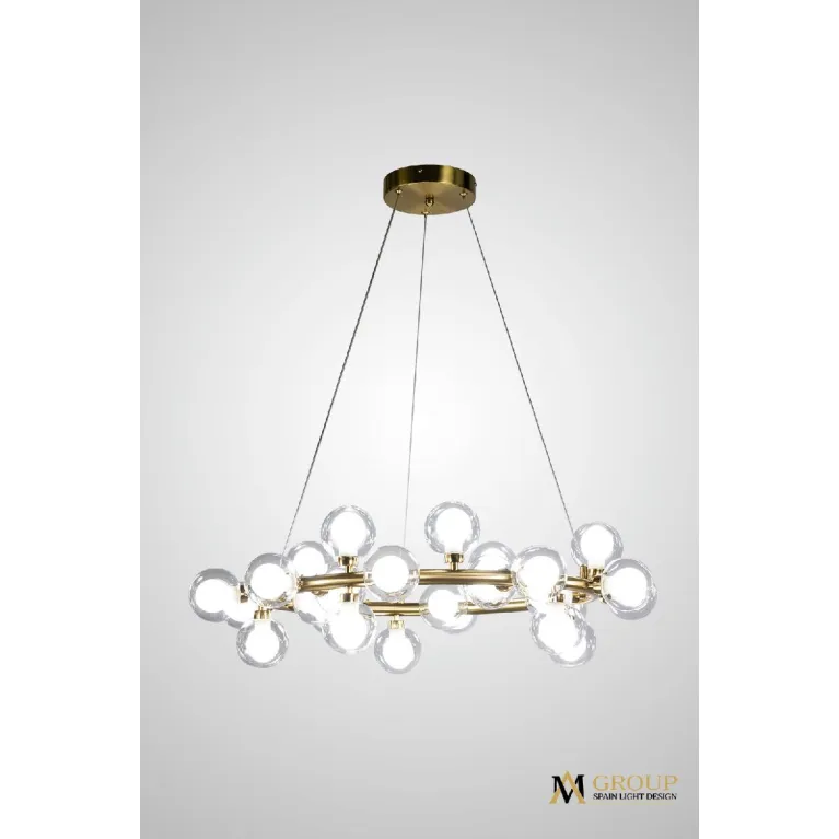 Подвесная люстра AM Group AM470 D700 POLISHED GOLD в Нижнем Новгороде